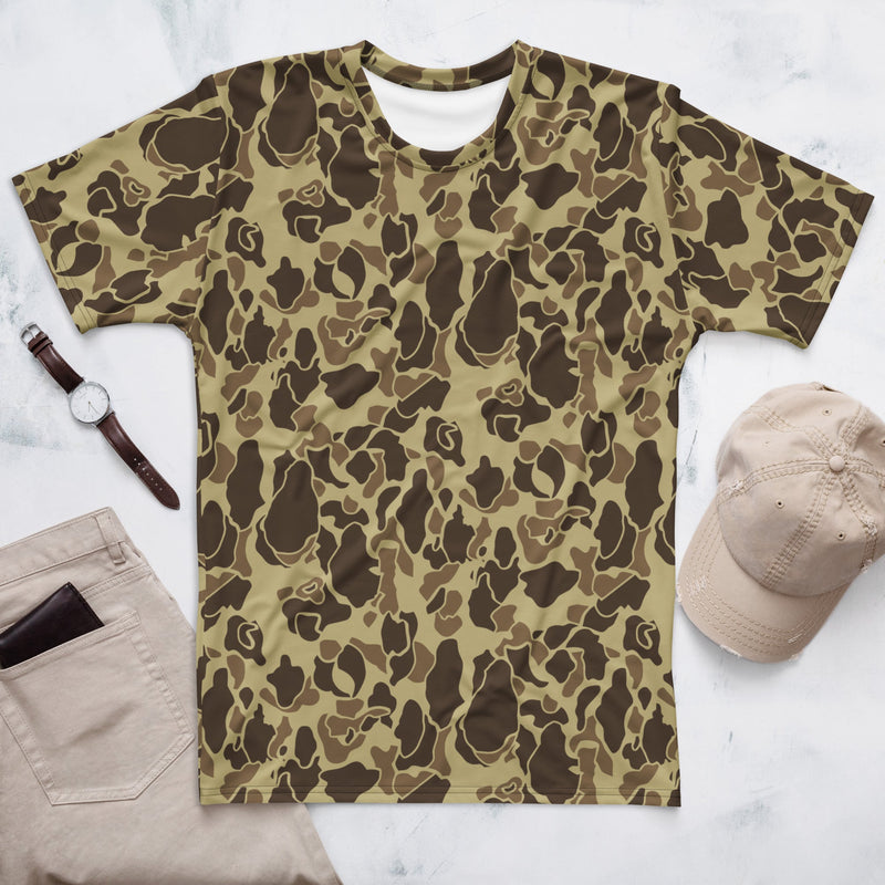 Frog Skin M1942 Beach CAMO Mens T-Shirt - XS - Shirt - Tee