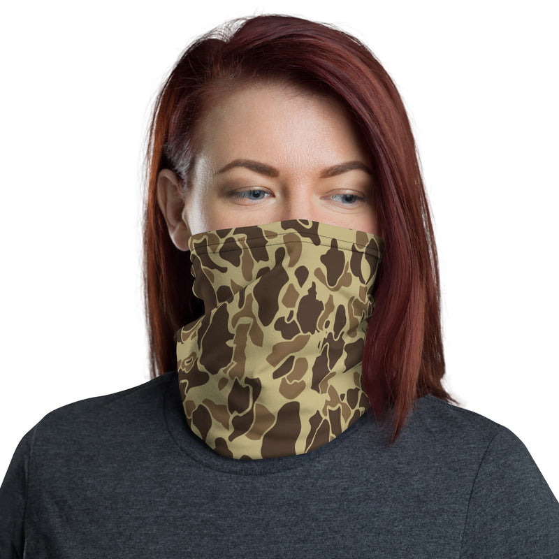 Frog Skin M1942 Beach CAMO Neck Gaiter - Head