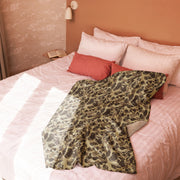 Frog Skin M1942 Beach CAMO Sherpa Blanket