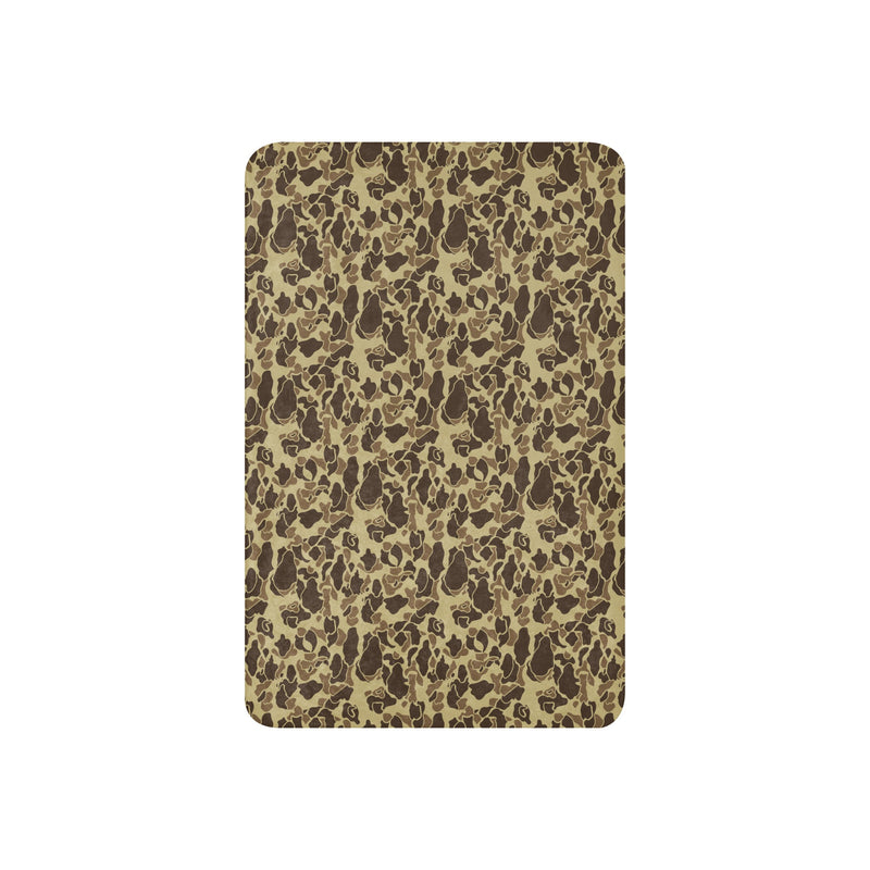 Frog Skin M1942 Beach CAMO Sherpa Blanket