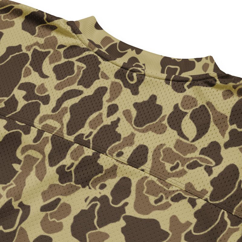 Frog Skin M1942 Beach CAMO Unisex American Football Jersey