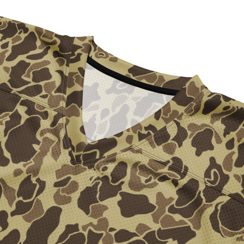 Frog Skin M1942 Beach CAMO Unisex American Football Jersey