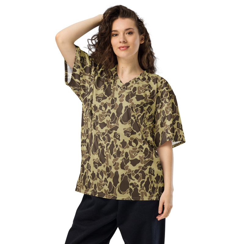 Frog Skin M1942 Beach CAMO Unisex American Football Jersey