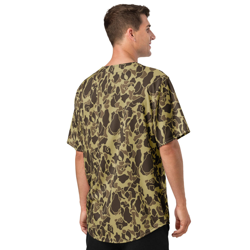 Frog Skin M1942 Beach CAMO Unisex Baseball Jersey