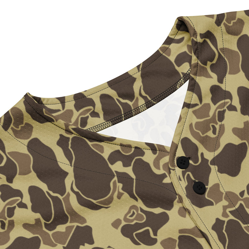 Frog Skin M1942 Beach CAMO Unisex Baseball Jersey