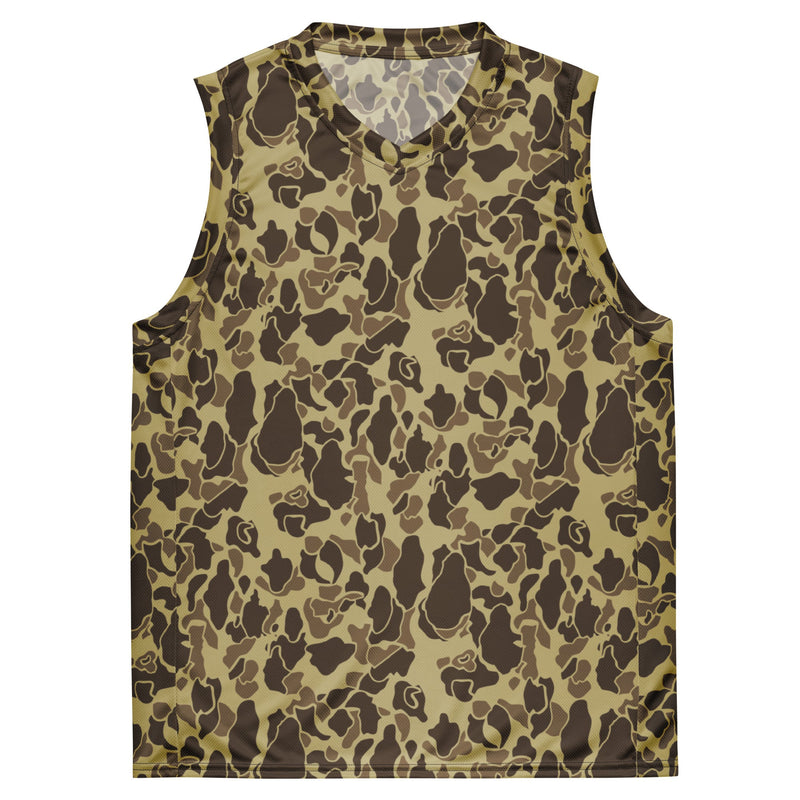 Frog Skin M1942 Beach CAMO Unisex Basketball Jersey