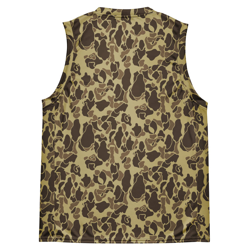 Frog Skin M1942 Beach CAMO Unisex Basketball Jersey