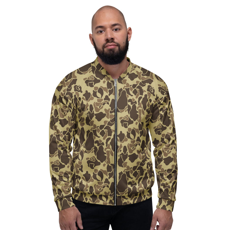 Frog Skin M1942 Beach CAMO Unisex Bomber Jacket