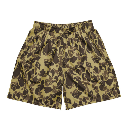 Frog Skin M1942 Beach CAMO Unisex Mesh Shorts - 2XS