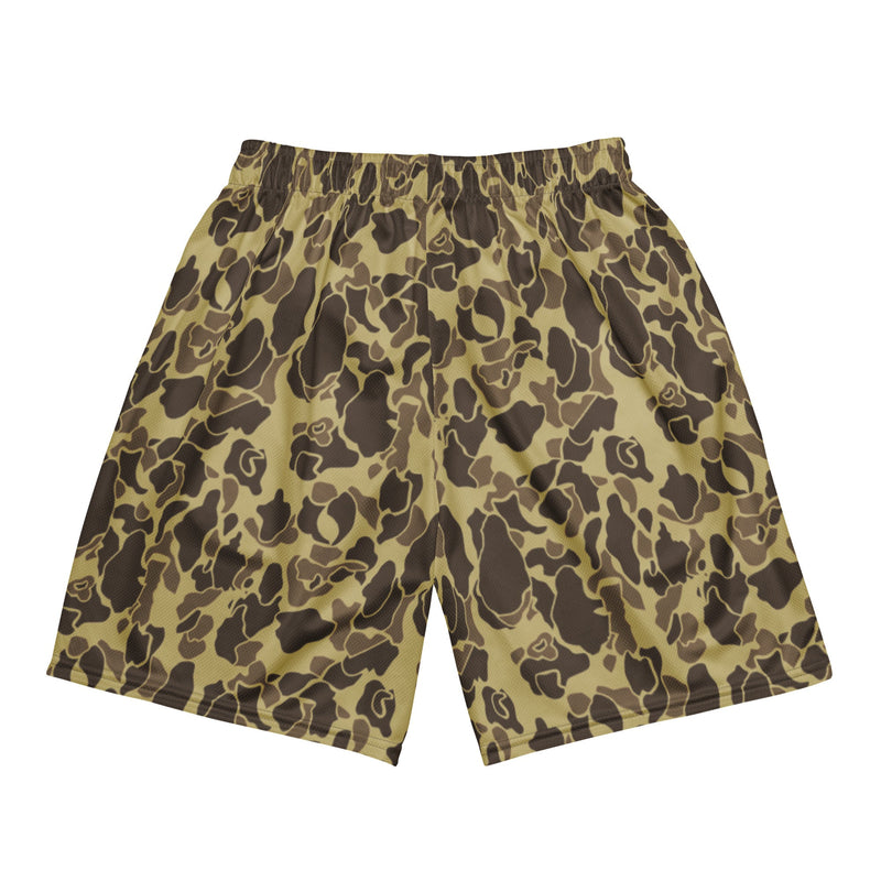 Frog Skin M1942 Beach CAMO Unisex Mesh Shorts