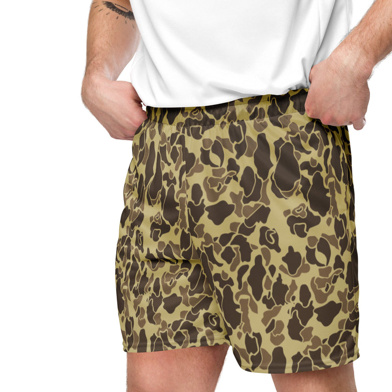Frog Skin M1942 Beach CAMO Unisex Mesh Shorts