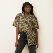 Frog Skin M1942 Beach CAMO Unisex Short-Sleeve Button Shirt - Button-Up
