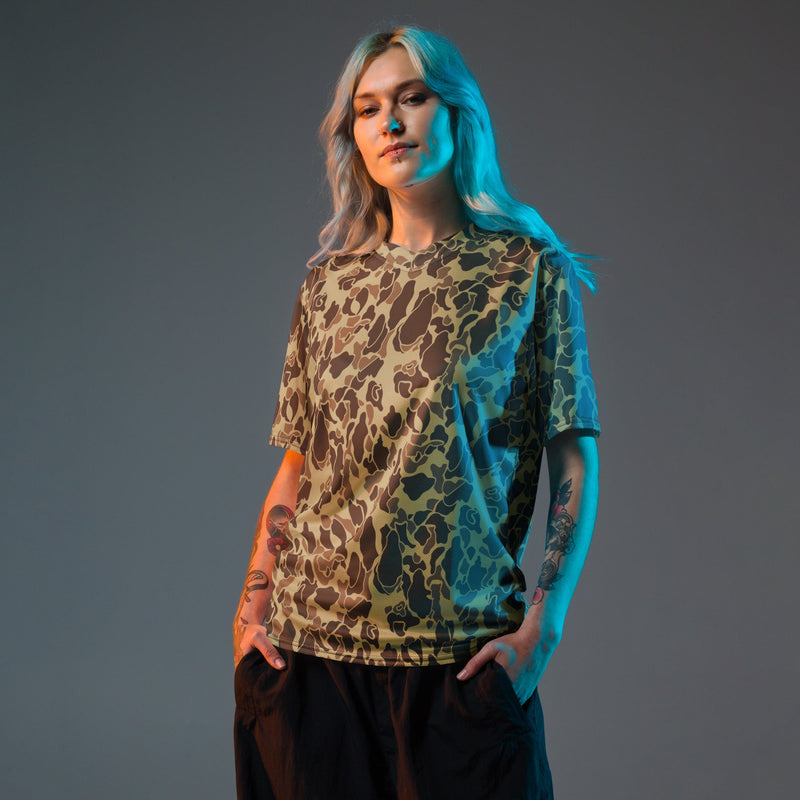 Frog Skin M1942 Beach CAMO Unisex Sports Jersey