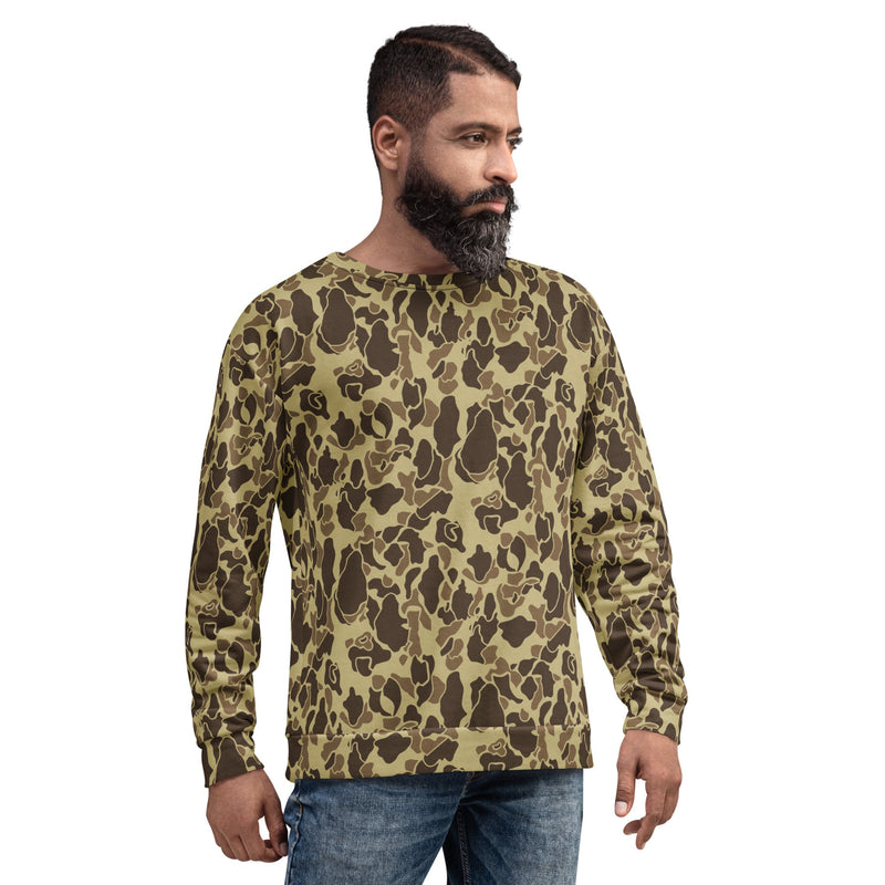 Frog Skin M1942 Beach CAMO Unisex Sweatshirt