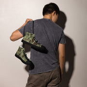 Frog Skin M1942 Jungle CAMO Mens High-Top Canvas Shoes