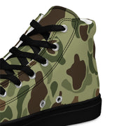 Frog Skin M1942 Jungle CAMO Mens High-Top Canvas Shoes