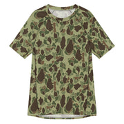Frog Skin M1942 Jungle CAMO Mens Short-Sleeve Rash Guard - 2XS - SS