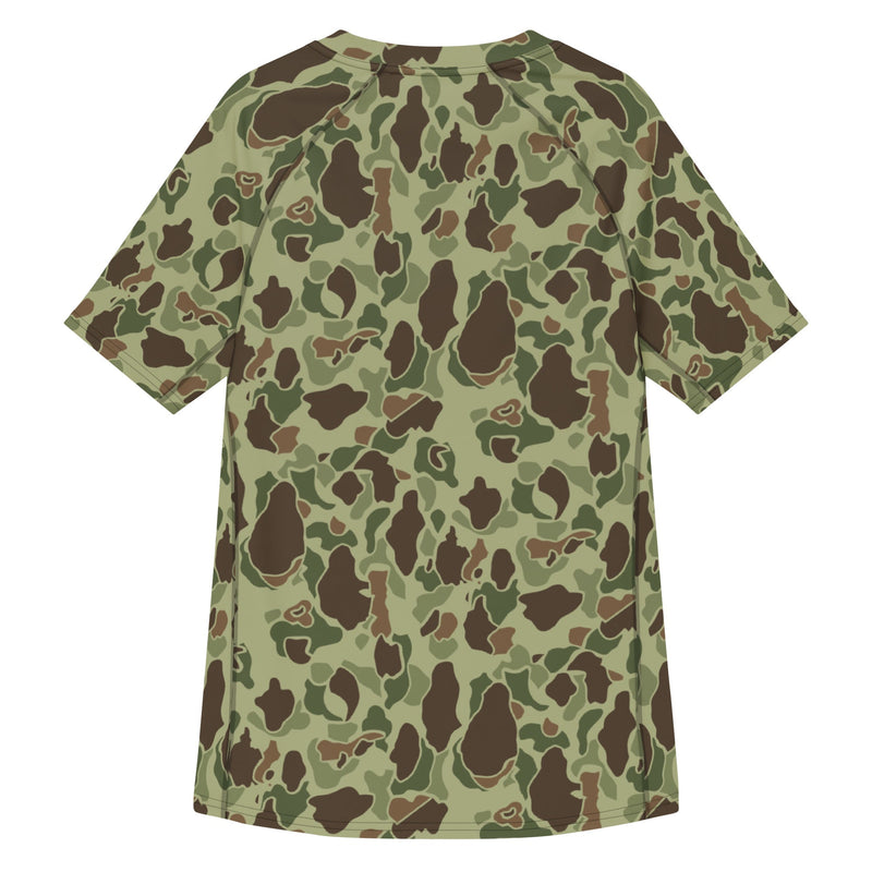 Frog Skin M1942 Jungle CAMO Mens Short-Sleeve Rash Guard - SS