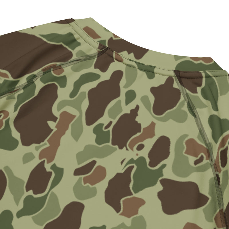 Frog Skin M1942 Jungle CAMO Mens Short-Sleeve Rash Guard - SS