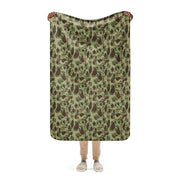 Frog Skin M1942 Jungle CAMO Sherpa Blanket - 37″×57″