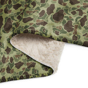 Frog Skin M1942 Jungle CAMO Sherpa Blanket