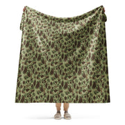 Frog Skin M1942 Jungle CAMO Sherpa Blanket - 60″×80″