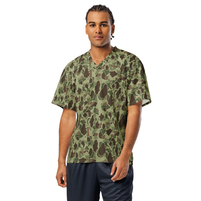 Frog Skin M1942 Jungle CAMO Unisex American Football Jersey