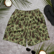 Frog Skin M1942 Jungle CAMO Unisex Athletic Long Shorts