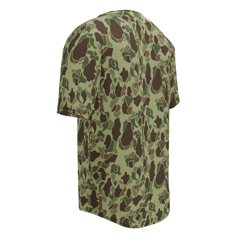Frog Skin M1942 Jungle CAMO Unisex Baseball Jersey