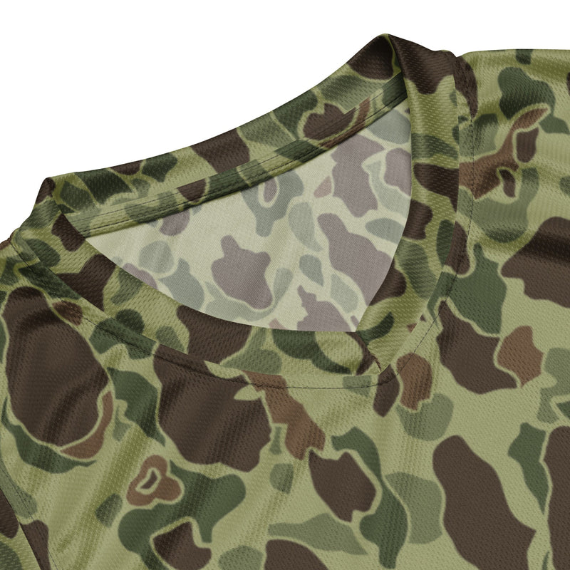 Frog Skin M1942 Jungle CAMO Unisex Basketball Jersey