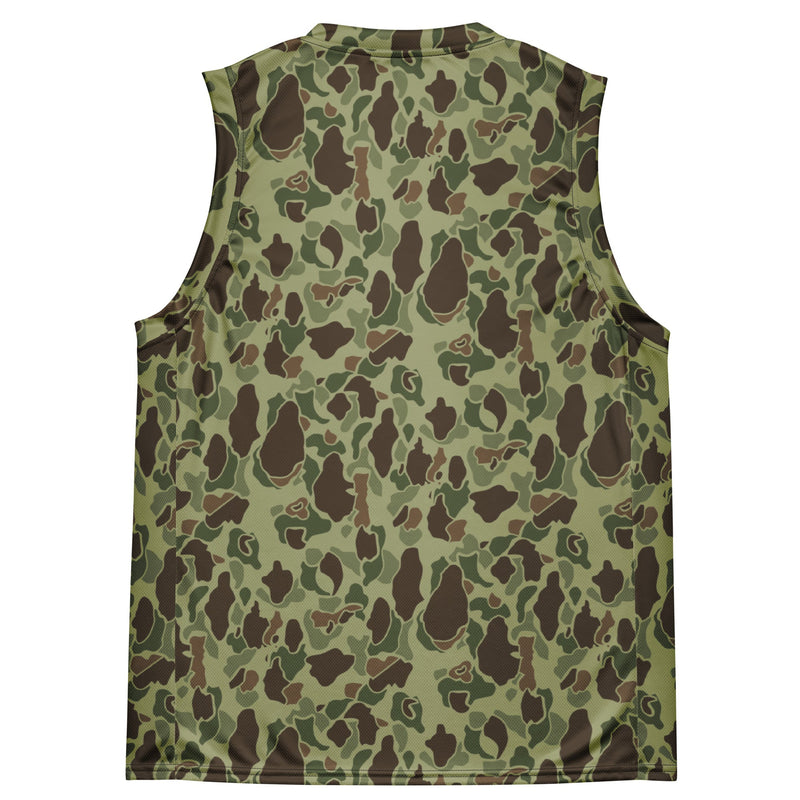 Frog Skin M1942 Jungle CAMO Unisex Basketball Jersey