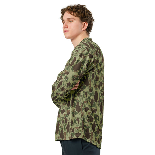 Frog Skin M1942 Jungle CAMO Unisex Hockey Fan Jersey - 2XS