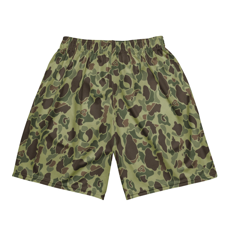 Frog Skin M1942 Jungle CAMO Unisex Mesh Shorts