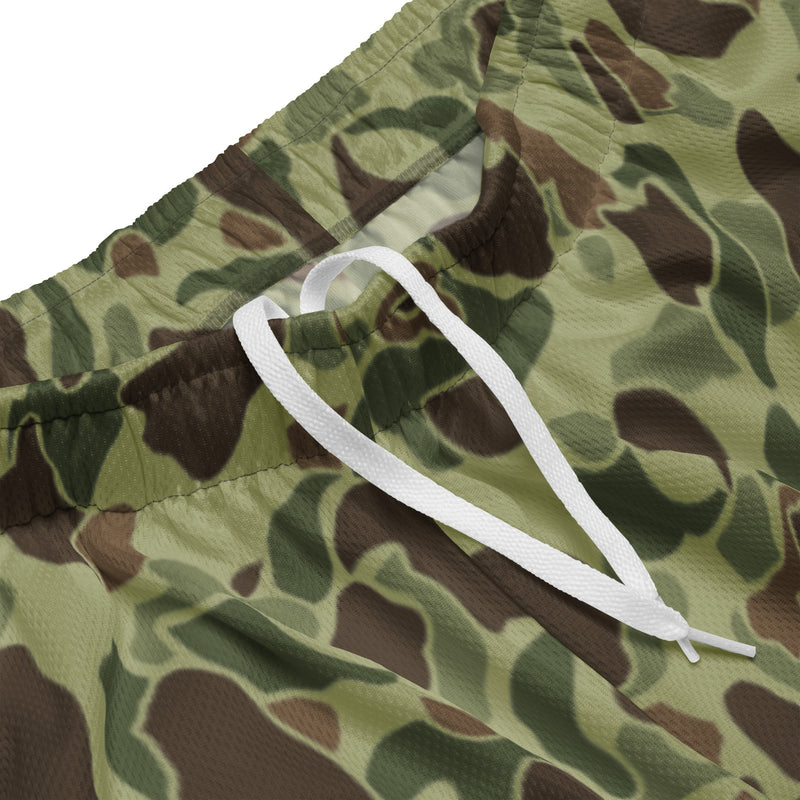 Frog Skin M1942 Jungle CAMO Unisex Mesh Shorts