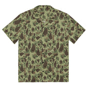 Frog Skin M1942 Jungle CAMO Unisex Short-Sleeve Button Shirt - Button-Up