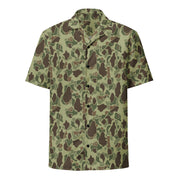 Frog Skin M1942 Jungle CAMO Unisex Short-Sleeve Button Shirt - Button-Up