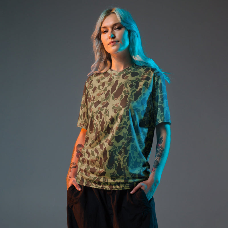 Frog Skin M1942 Jungle CAMO Unisex Sports Jersey