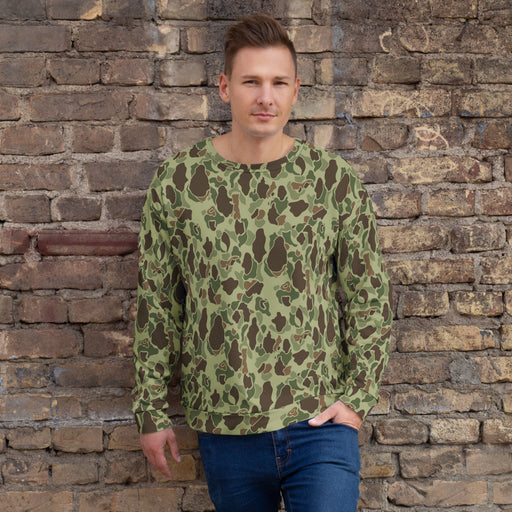 Frog Skin M1942 Jungle CAMO Unisex Sweatshirt - 2XS