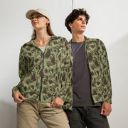 Frog Skin M1942 Jungle CAMO Unisex Track Jacket - 2XS