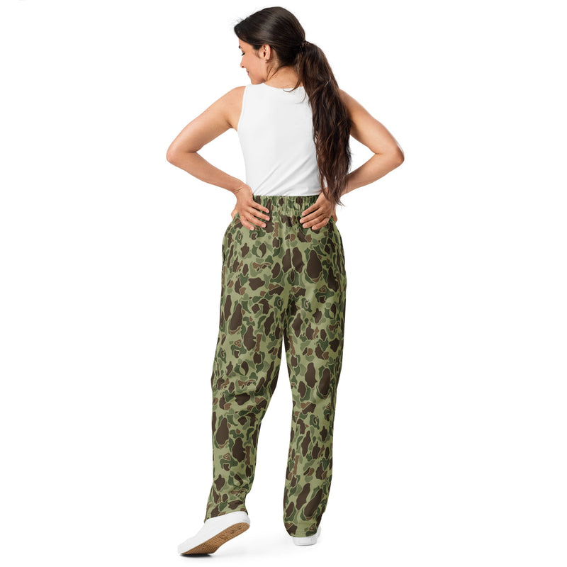 Frog Skin M1942 Jungle CAMO Unisex Wide-Leg Joggers