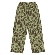 Frog Skin M1942 Jungle CAMO Unisex Wide-Leg Leisure Pants - 2XS - Pant