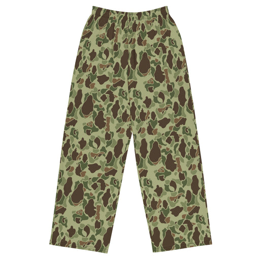 Frog Skin M1942 Jungle CAMO Unisex Wide-Leg Leisure Pants - 2XS - Pant