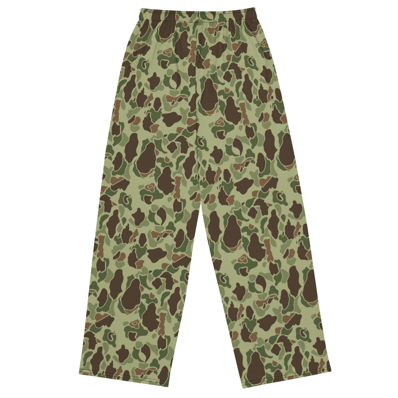 Frog Skin M1942 Jungle CAMO Unisex Wide-Leg Leisure Pants - Pant