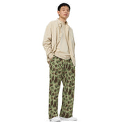 Frog Skin M1942 Jungle CAMO Unisex Wide-Leg Leisure Pants - Pant