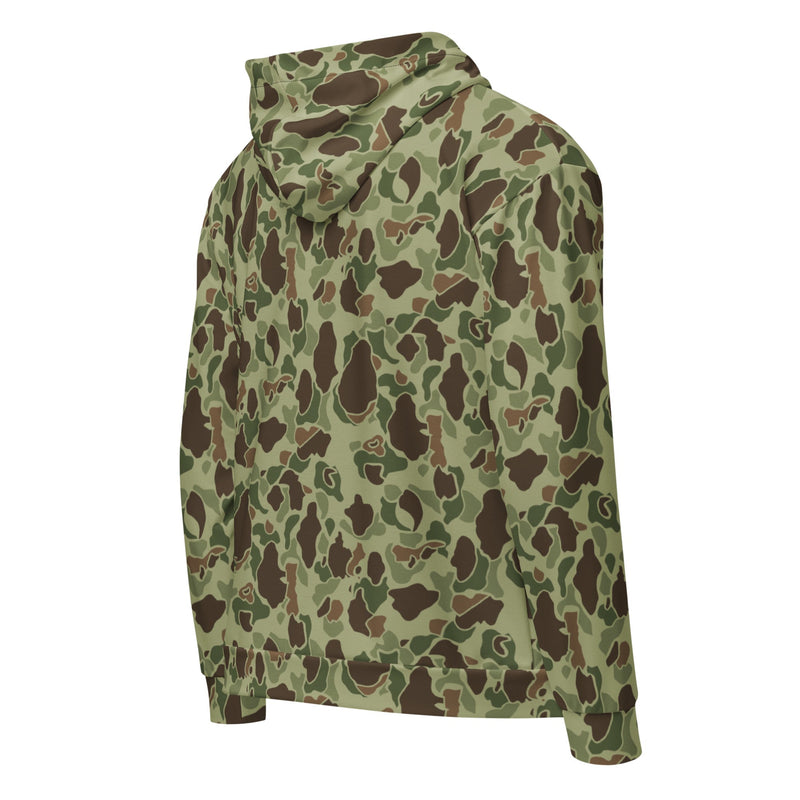 Frog Skin M1942 Jungle CAMO Unisex Zip Hoodie