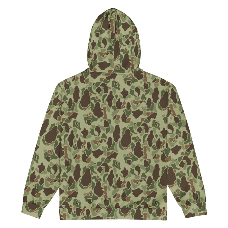 Frog Skin M1942 Jungle CAMO Unisex Zip Hoodie