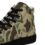 Frog Skin Multi-terrain CAMO Mens High-Top Canvas Shoes