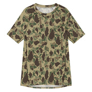Frog Skin Multi-terrain CAMO Mens Short-Sleeve Rash Guard - 2XS - SS