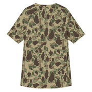 Frog Skin Multi-terrain CAMO Mens Short-Sleeve Rash Guard - SS