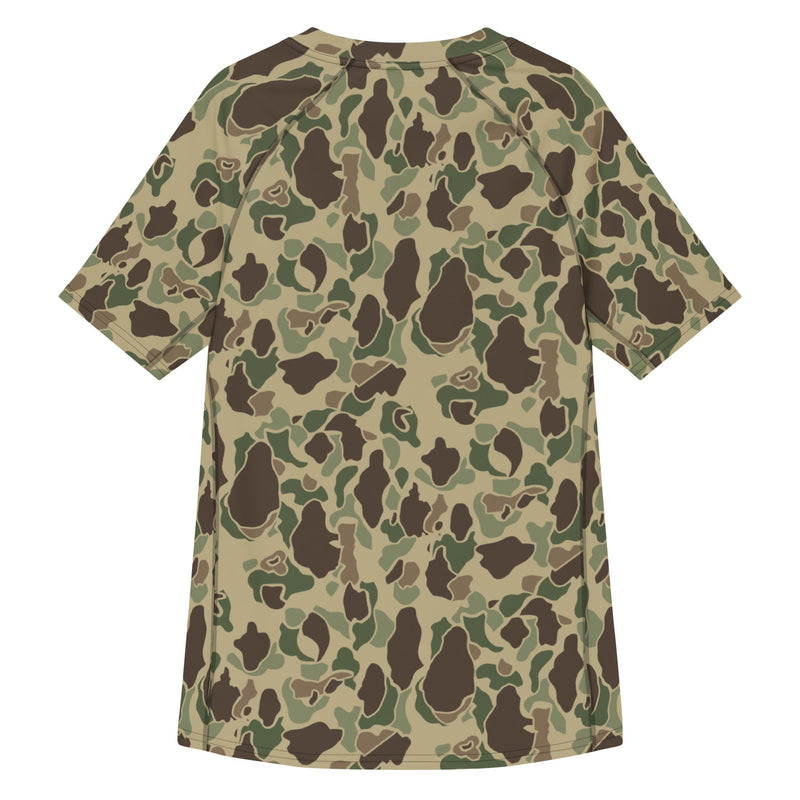 Frog Skin Multi-terrain CAMO Mens Short-Sleeve Rash Guard - SS